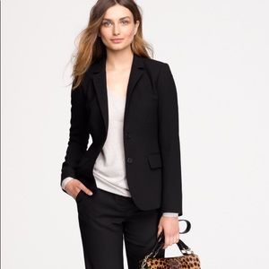 Black J Crew Suiting blazer